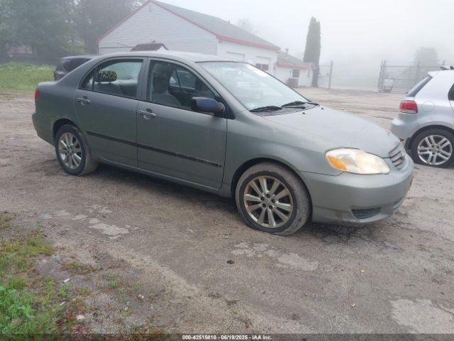  Salvage Toyota Corolla