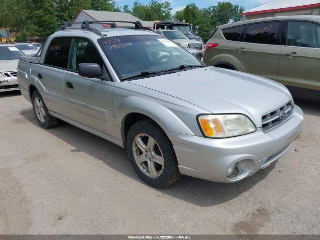  Salvage Subaru Baja