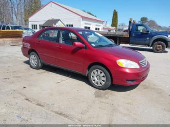  Salvage Toyota Corolla