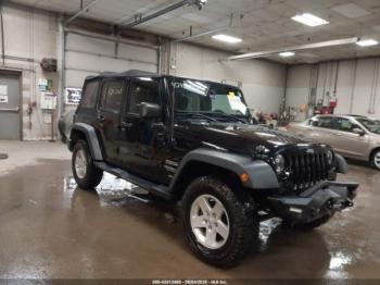  Salvage Jeep Wrangler