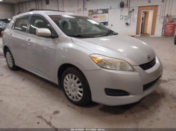  Salvage Toyota Matrix