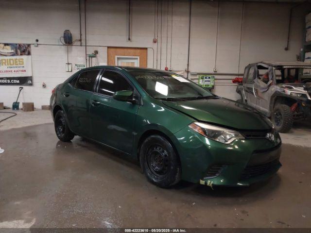  Salvage Toyota Corolla