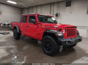  Salvage Jeep Gladiator