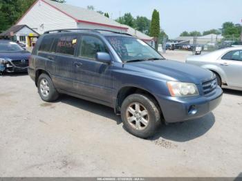  Salvage Toyota Highlander