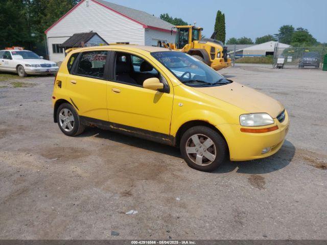  Salvage Chevrolet Aveo
