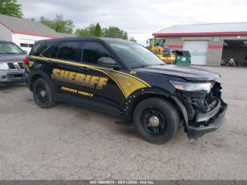  Salvage Ford Police Interceptor Utilit