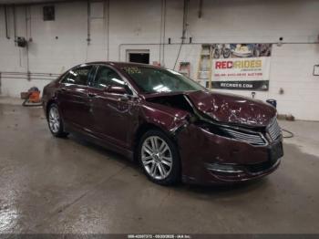  Salvage Lincoln MKZ