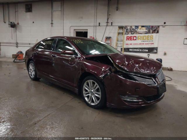  Salvage Lincoln MKZ