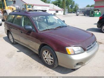  Salvage Subaru Outback
