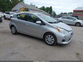  Salvage Toyota Prius c
