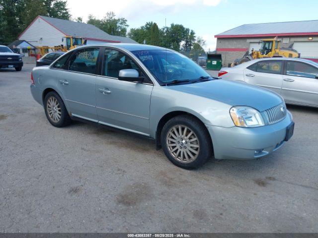  Salvage Mercury Montego