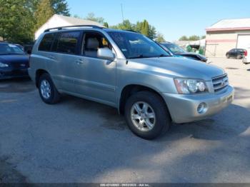  Salvage Toyota Highlander