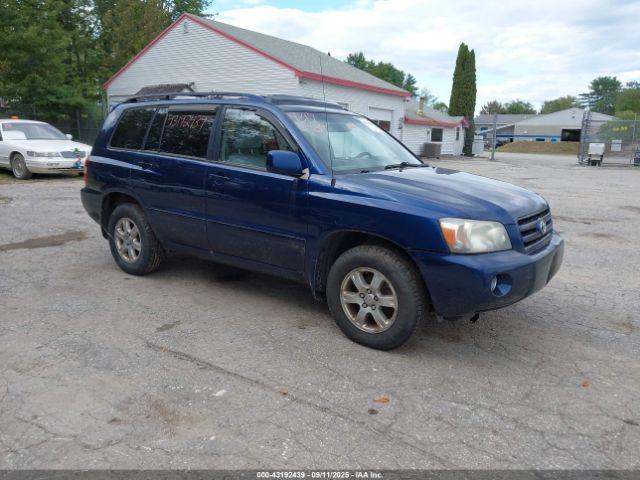  Salvage Toyota Highlander
