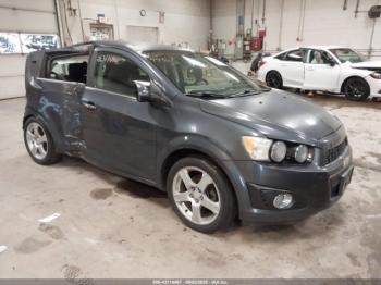  Salvage Chevrolet Sonic