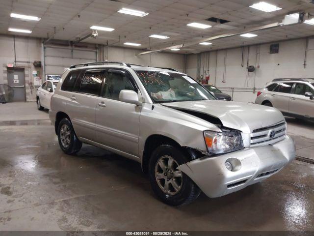 Salvage Toyota Highlander