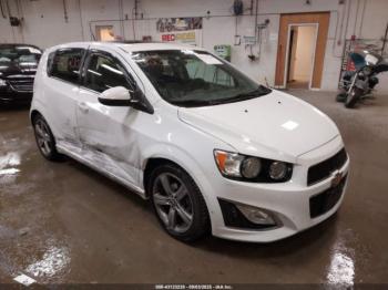  Salvage Chevrolet Sonic
