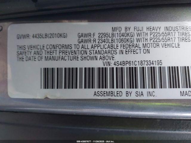 Subaru Outback Image 8