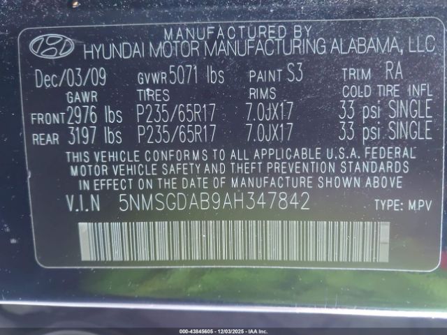 Hyundai SANTA FE Gls Image 5