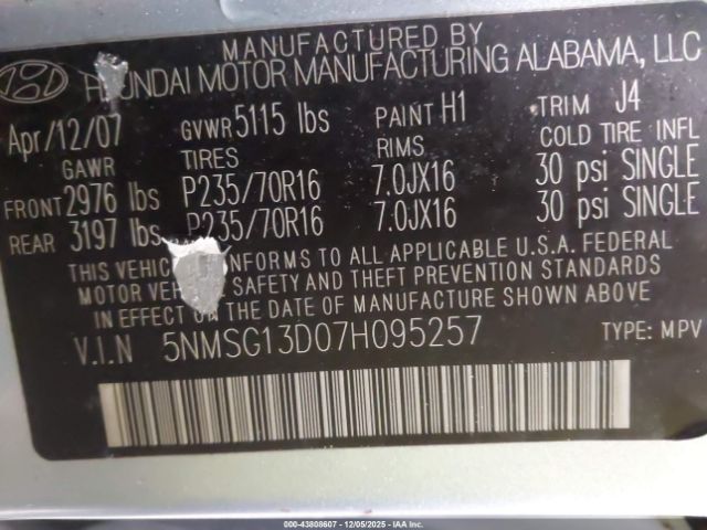 Hyundai SANTA FE Gls Image 8