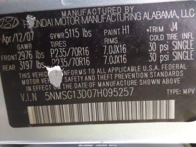 Hyundai SANTA FE Gls Image 8