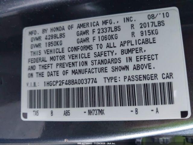 Honda Accord 2.4 Lx-p Image 9