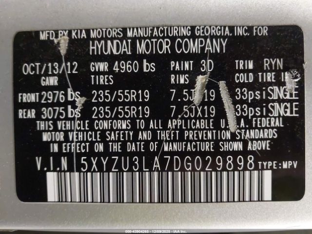 Hyundai SANTA FE Sport 2.0t Image 15