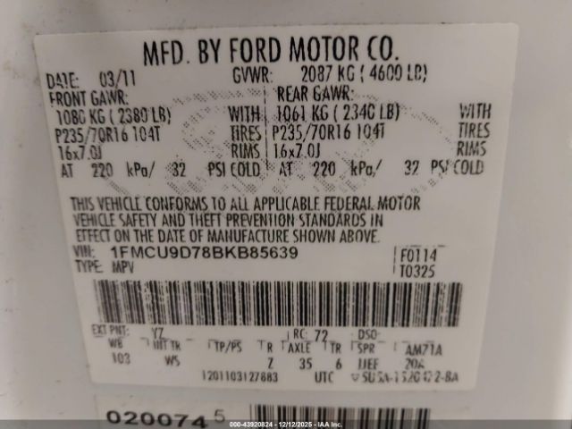 Ford Escape Xlt Image 7