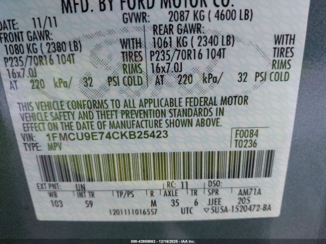 Ford Escape Limited Image 14