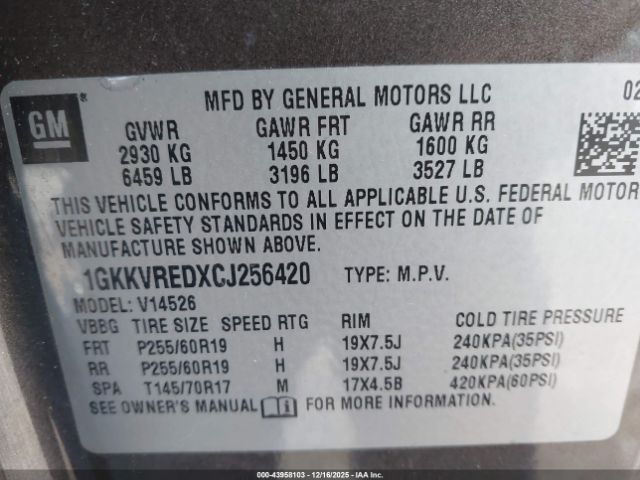 GMC Acadia Slt-1 Image 9