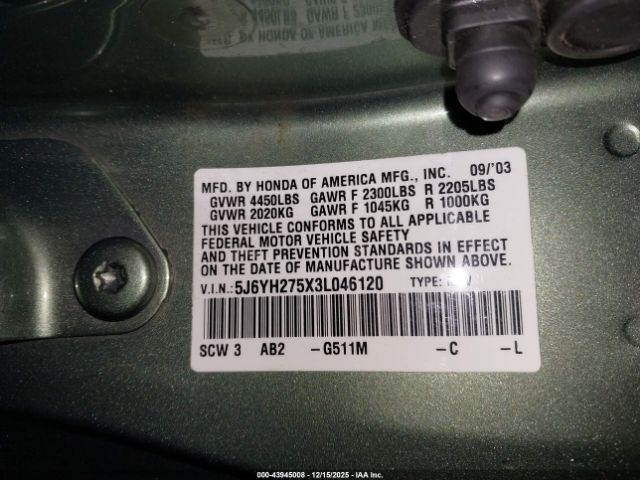 Honda Element Ex Image 14