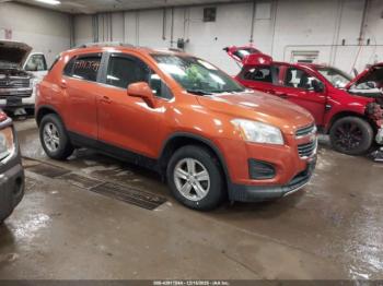  Salvage Chevrolet Trax
