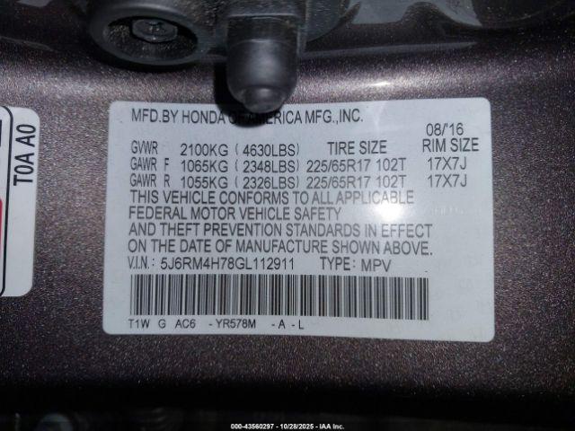 Honda CR-V Ex-l Image 14