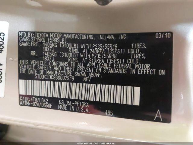 Toyota Sienna Xle Image 8