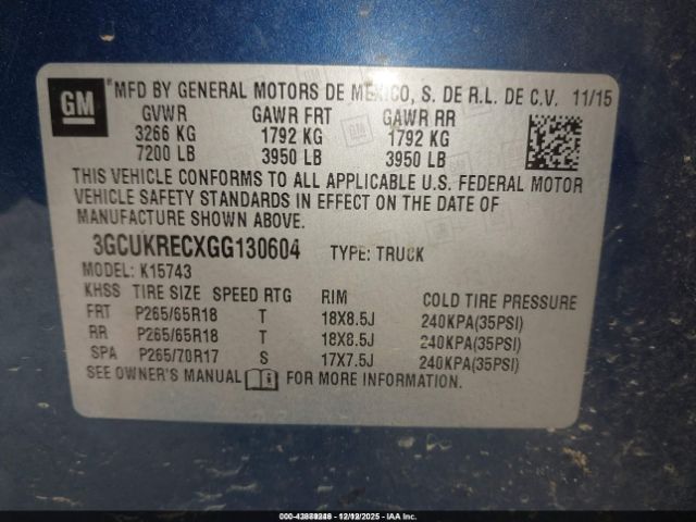 Chevrolet Silverado 1500 2lt Image 9