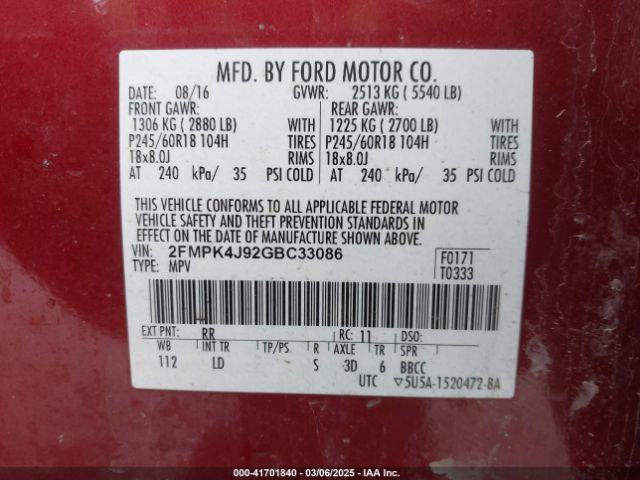 Ford Edge Sel Image 13