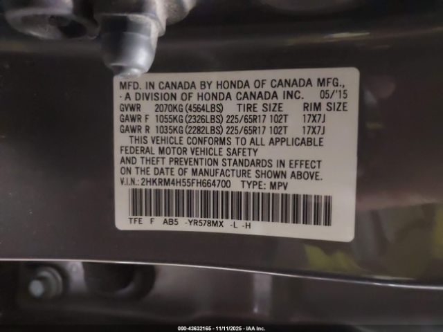 Honda CR-V Ex Image 2