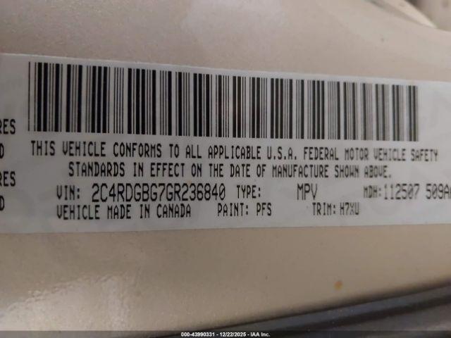 Dodge Grand Caravan American Value Pkg Image 7