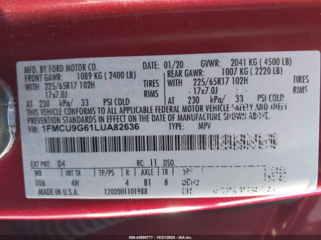 Ford Escape Se Image 4