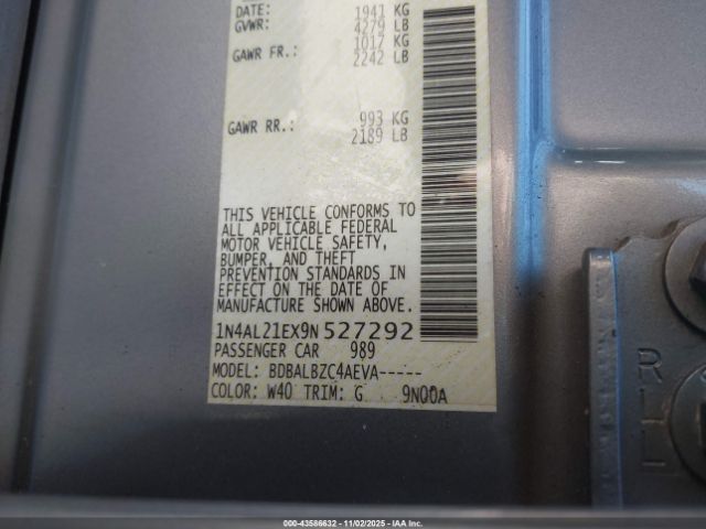 Nissan Altima 2.5 S Image 9