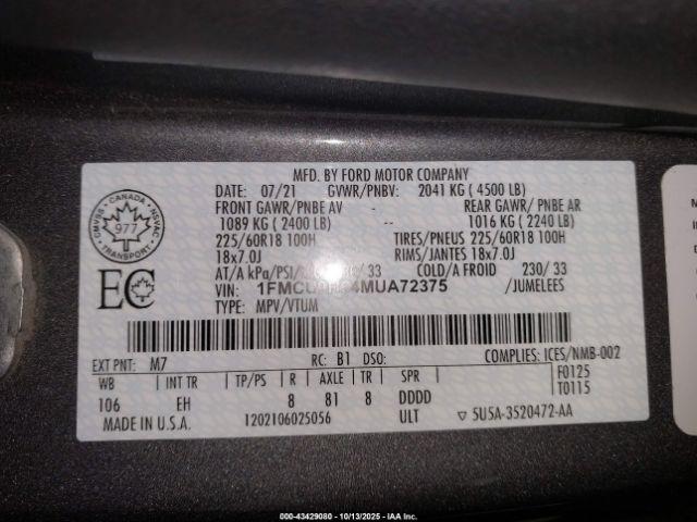 Ford Escape Sel Image 13