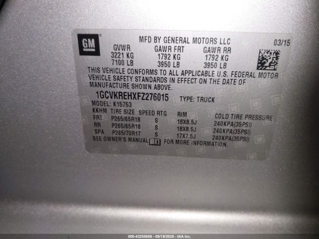 Chevrolet Silverado 1500 1lt Image 12