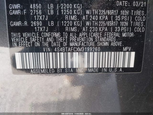 Subaru Outback Premium Image 5