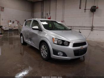  Salvage Chevrolet Sonic
