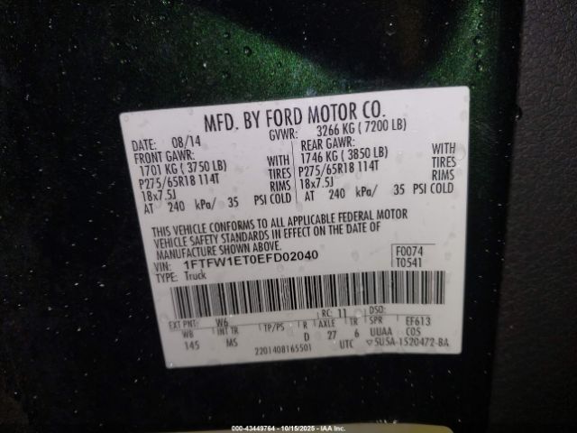 Ford F-150 Xlt Image 9