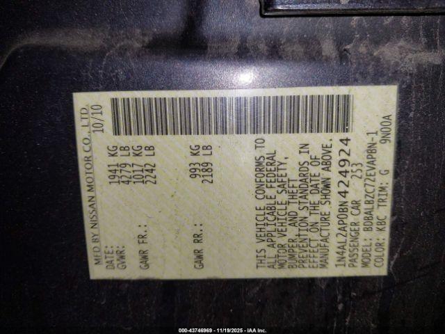 Nissan Altima 2.5 S Image 2