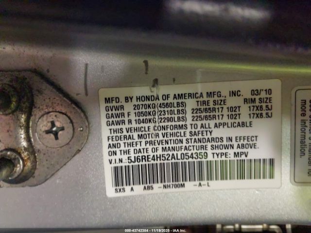 Honda CR-V Ex Image 9