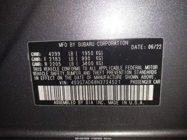 Subaru Impreza Premium 5-door Image 10