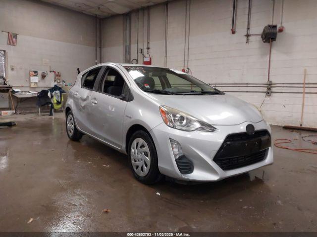  Salvage Toyota Prius c
