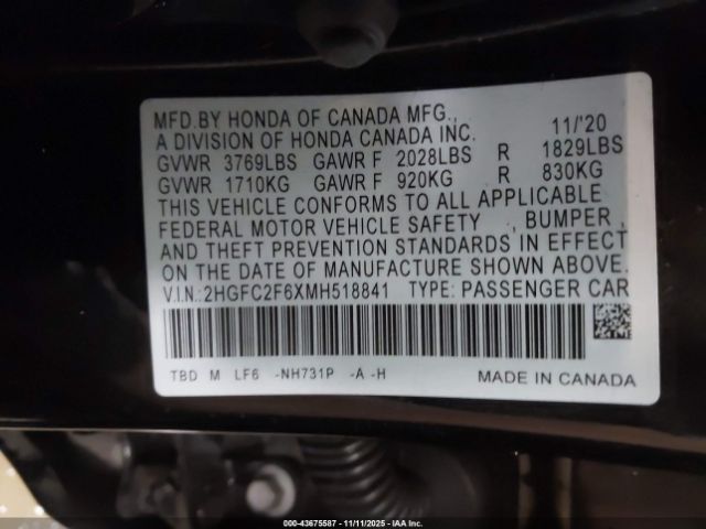 Honda Civic Lx Image 10