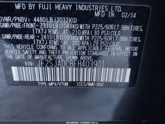 Subaru Forester 2.5i Premium Image 10